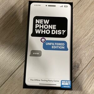 New Phone Who Dis? Unfiltered Edition Game